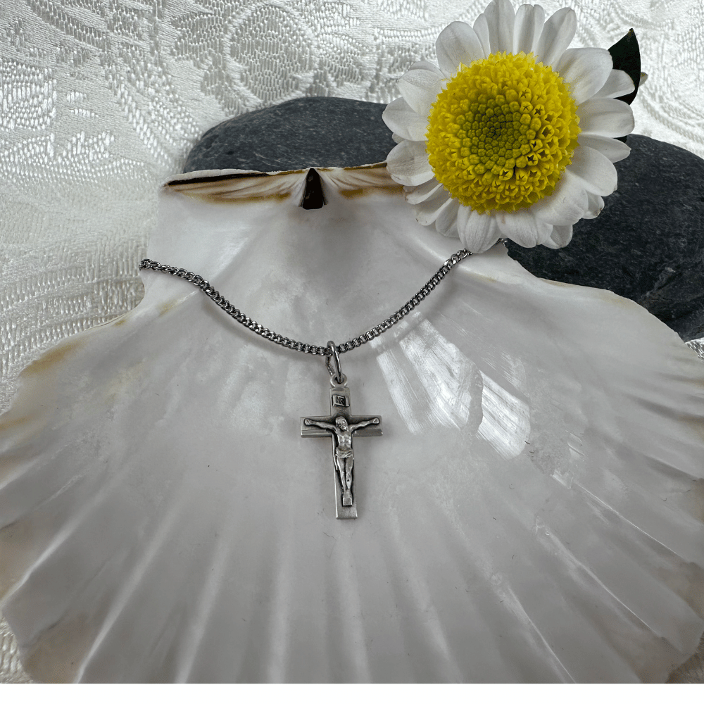 Sterling Silver Crucifix Pendant - 0001SS