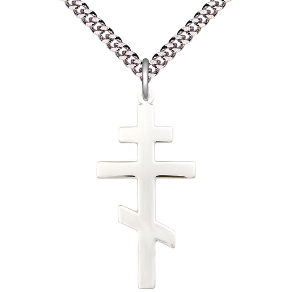 Sterling Silver Saint Andrew Pendant - 0241SS