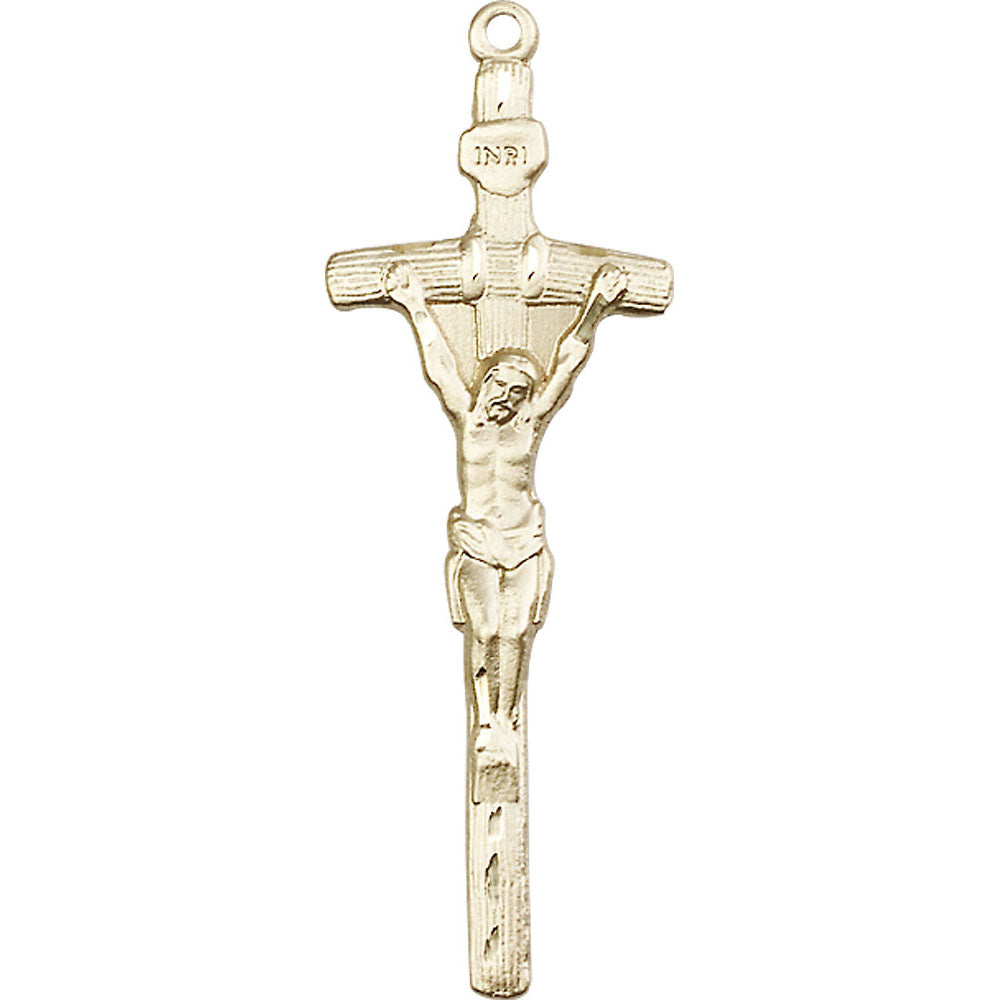 14kt Gold Crucifix Pendant - 0565KT