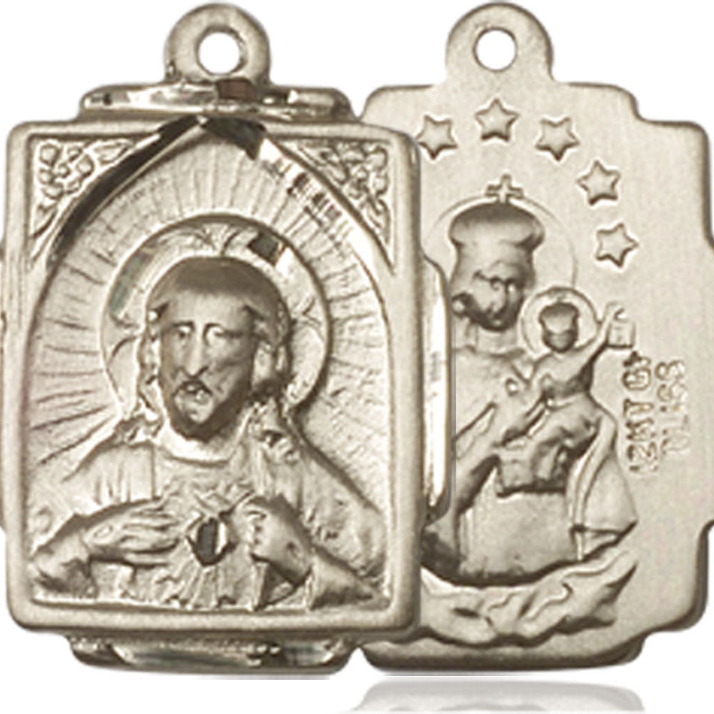 14kt Gold Scapular Pendant - 0804SKT