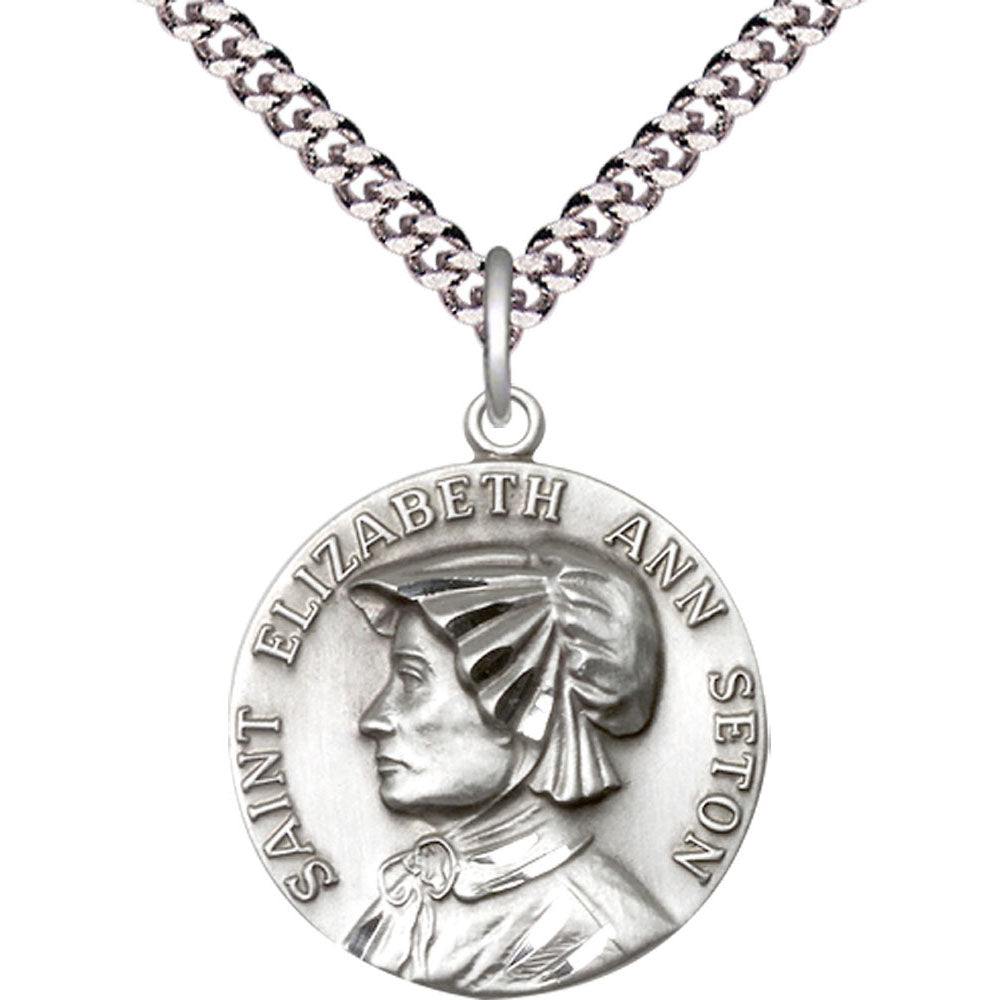 Sterling Silver Saint Ann Pendant - 1463SS