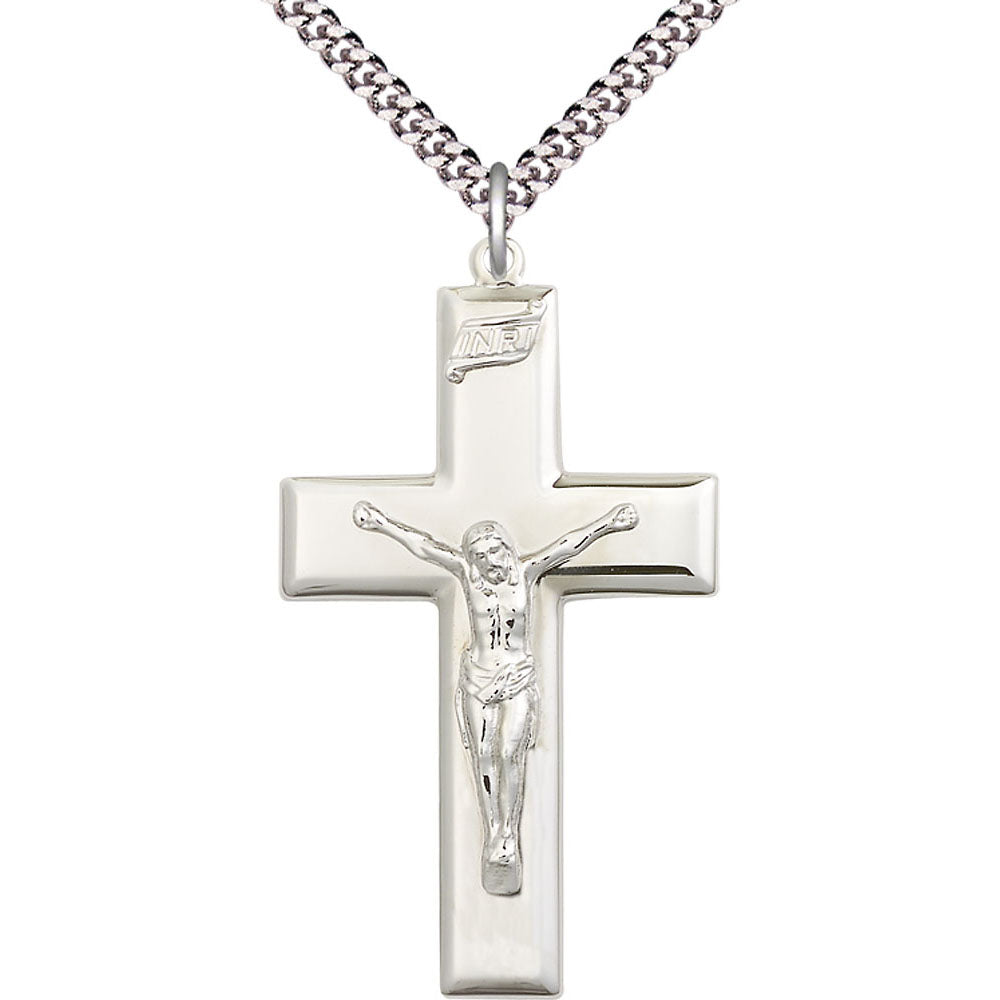 Sterling Silver Crucifix Pendant - 2189SS
