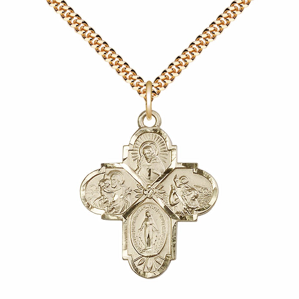 Gold Filled 4-Way Pendant - 5450GF