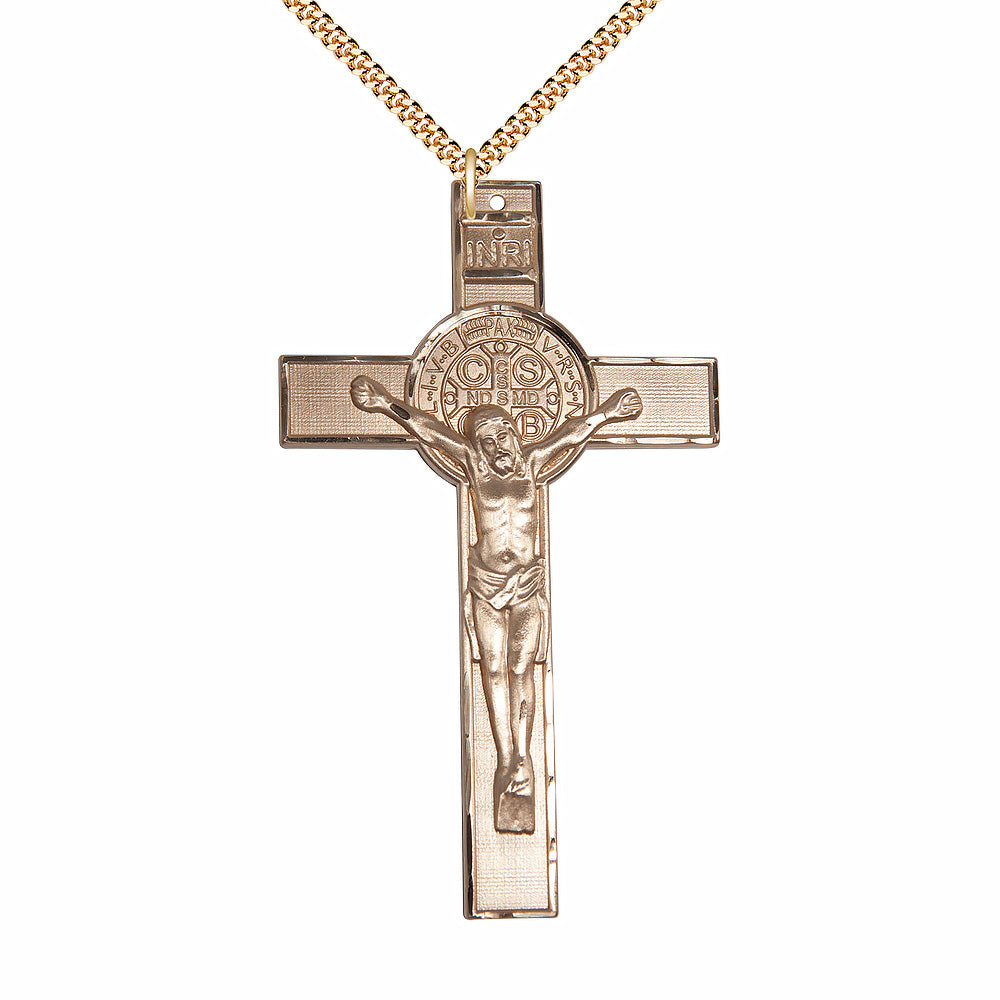 Gold Filled Saint Benedict Pendant - 5638GF