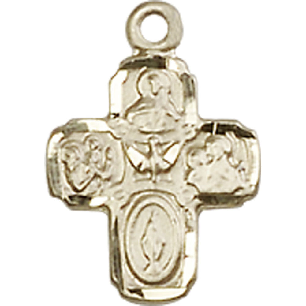 14kt Gold 4-Way Pendant - 5688KT