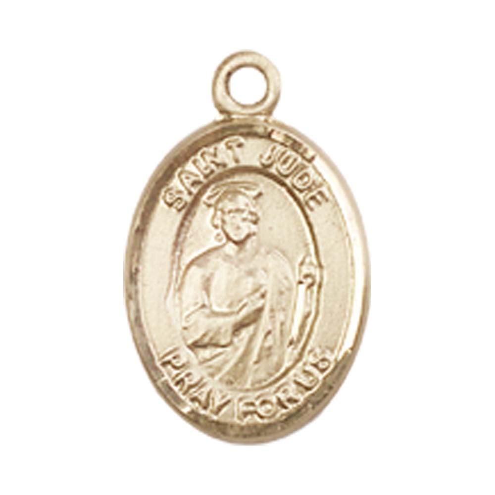 14kt Gold St. Jude Thaddeus Medal - Small