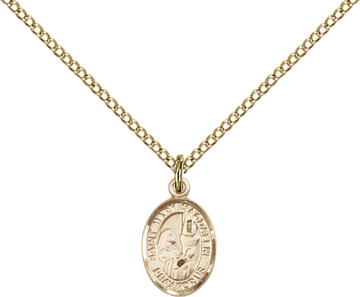 Mary magdalene deals gold necklace