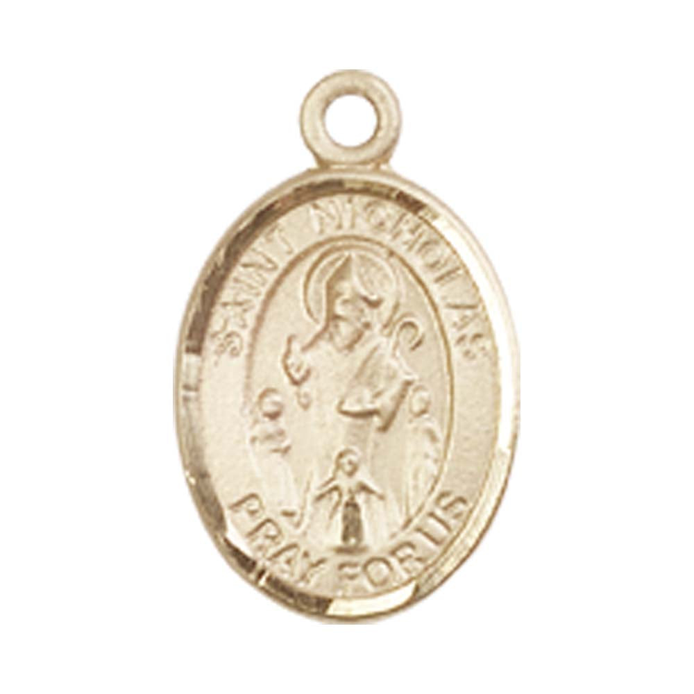 14kt Gold St. Nicholas Medal - Small