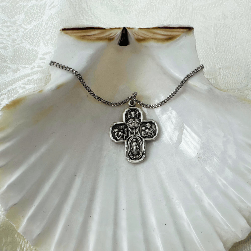 Sterling Silver 4-Way Pendant - 0041SS