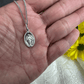 Sterling Silver Miraculous Pendant - 0702MSS