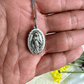 Sterling Silver Miraculous Pendant - 0453SS
