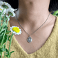 Sterling Silver St. Sebastian Pendant with 18 inch Sterling Silver Light Curb Chain - Medium