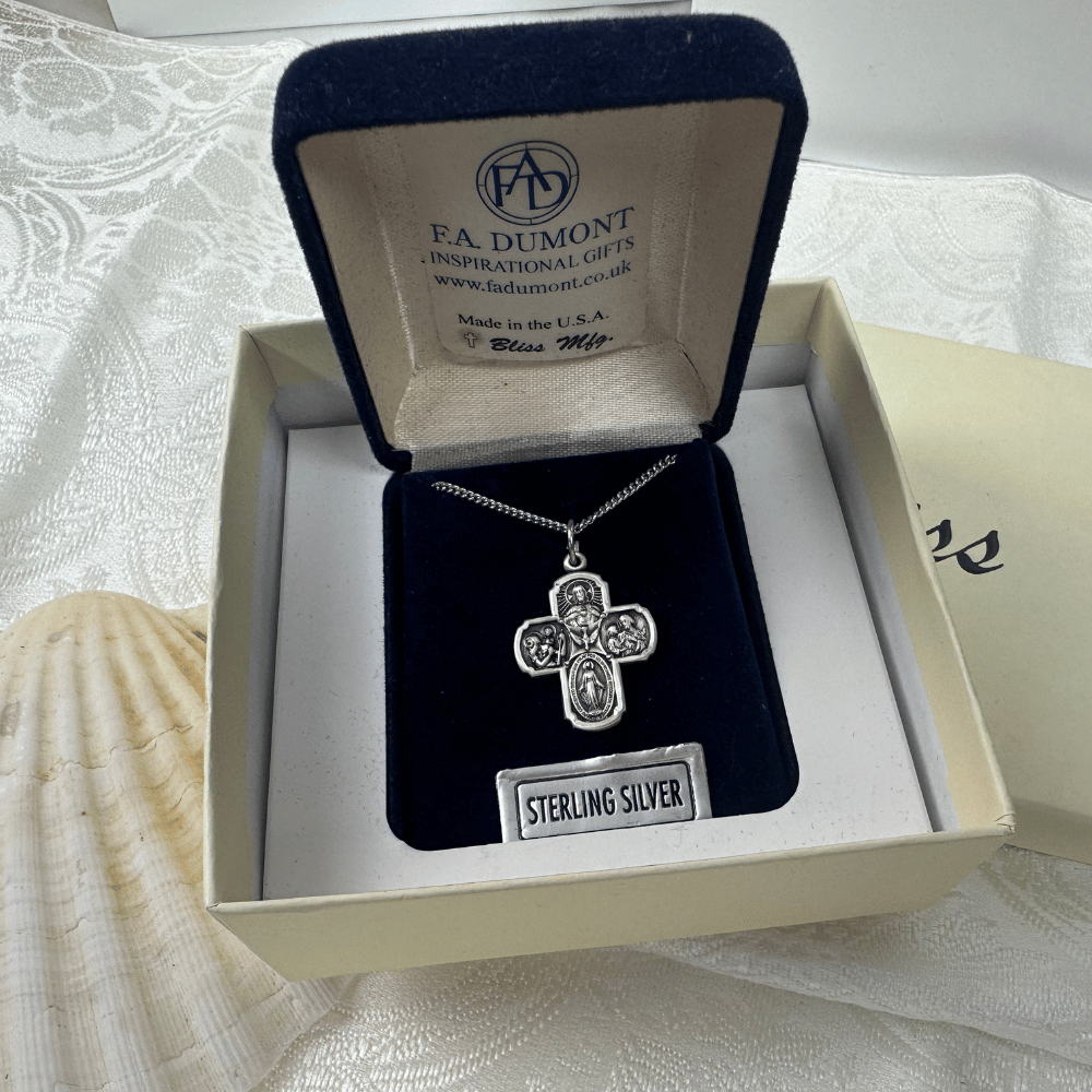 Sterling Silver 4-Way Pendant - 0041SS