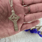 Gold Filled Scriptures Cross Pendant - 0255GF