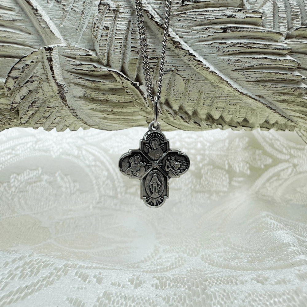 Sterling Silver 4-Way Pendant - 5449SS