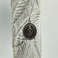 Sterling Silver St. Francis of Assisi Pendant with 18 inch Sterling Silver Light Curb Chain - Medium