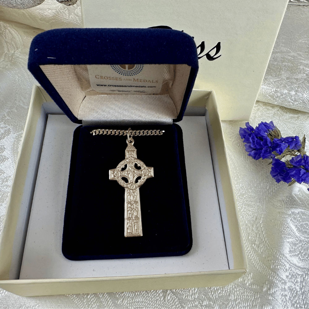Gold Filled Scriptures Cross Pendant - 0255GF
