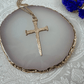Gold Filled Nail Cross Pendant - 0086GF