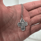 Sterling Silver 4-Way Pendant - 0041SS