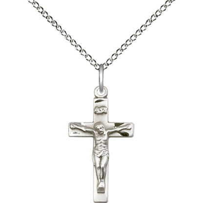 Sterling Silver Crucifix Pendant - 0001SS