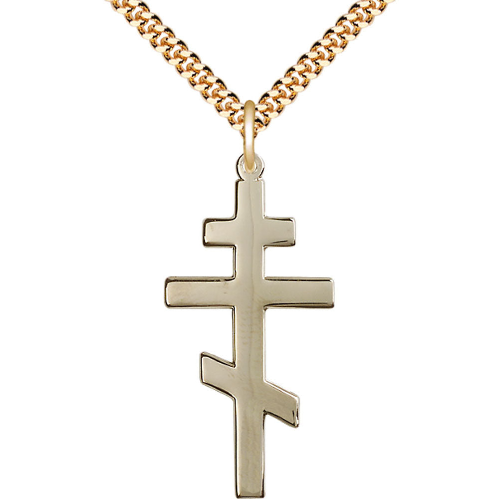 Gold Filled Saint Andrew Pendant - 0241GF