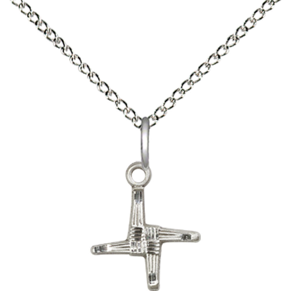 Sterling Silver Saint Brigid Pendant - 0291SS