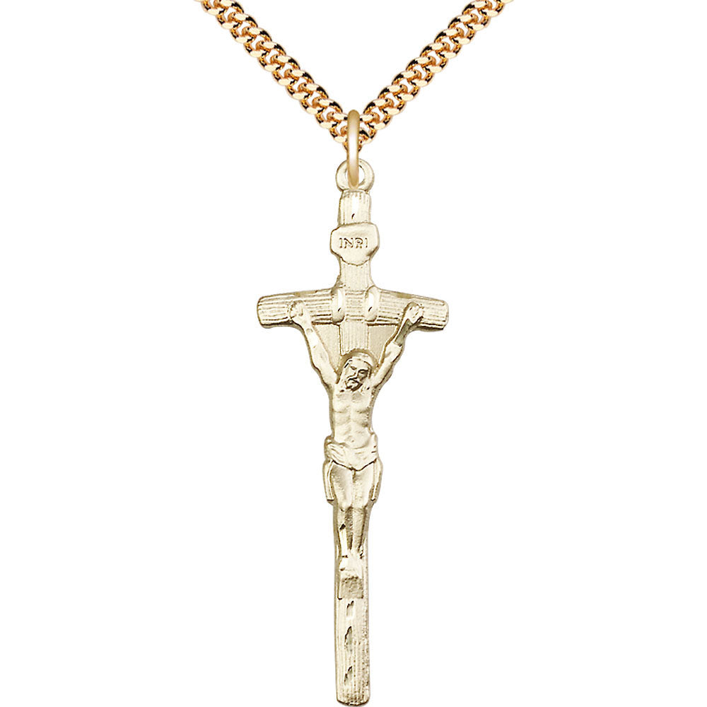 Gold Filled Crucifix Pendant - 0565GF