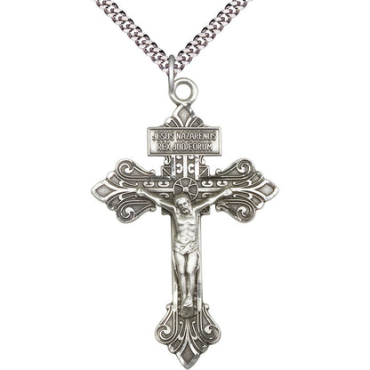 Sterling Silver Crucifix Pendant - 0632SS
