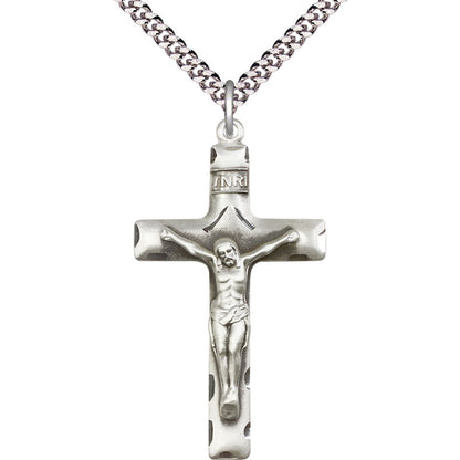 Sterling Silver Crucifix Pendant - 0644SS
