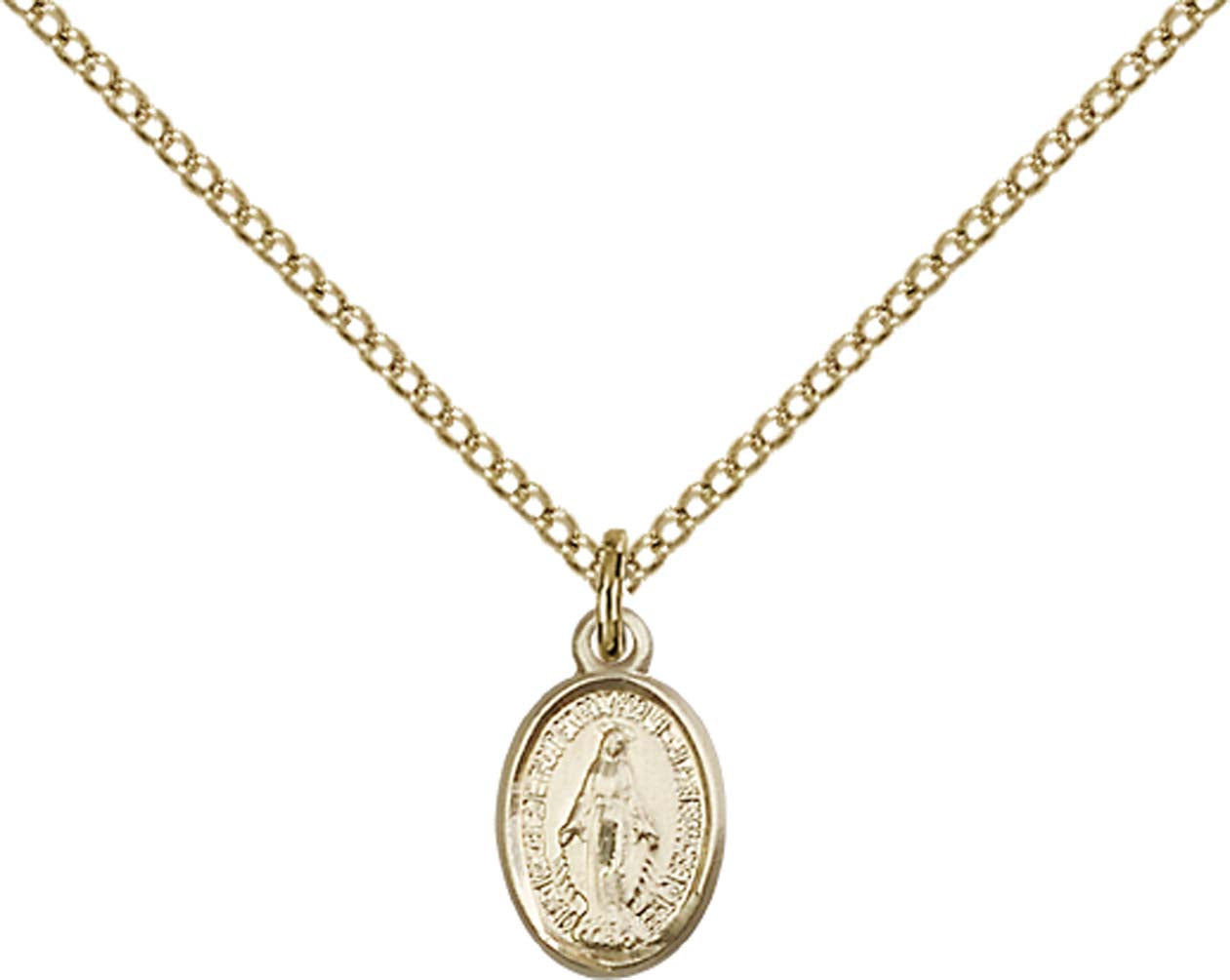 Gold Filled Miraculous Pendant - 0702MGF