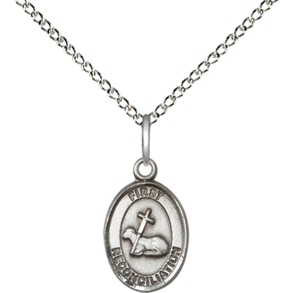 Sterling Silver First Reconciliation Pendant - 0968SS