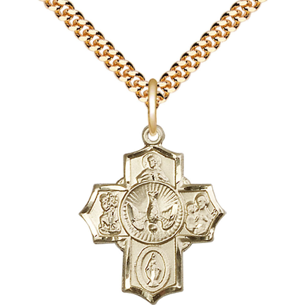 Gold Filled 5-Way Pendant - 2090GF