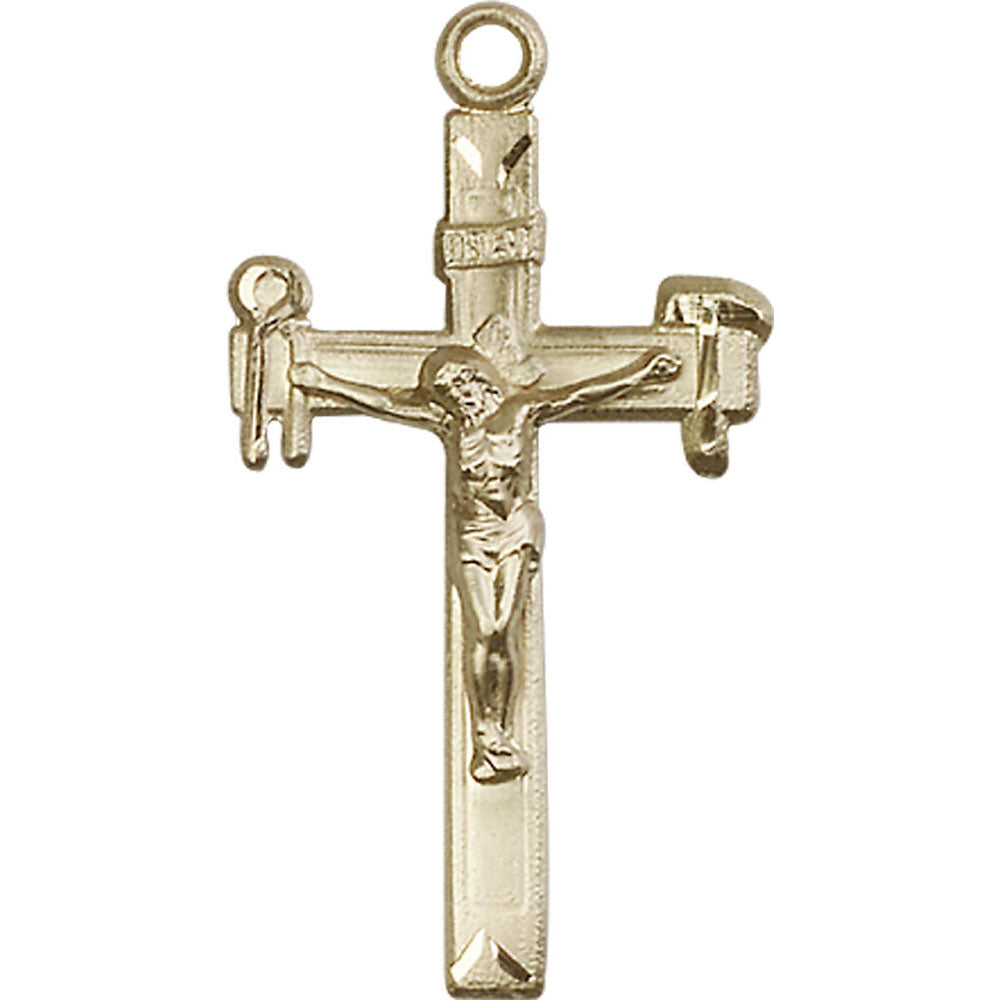 14kt Gold Crucifix Pendant - 2194KT