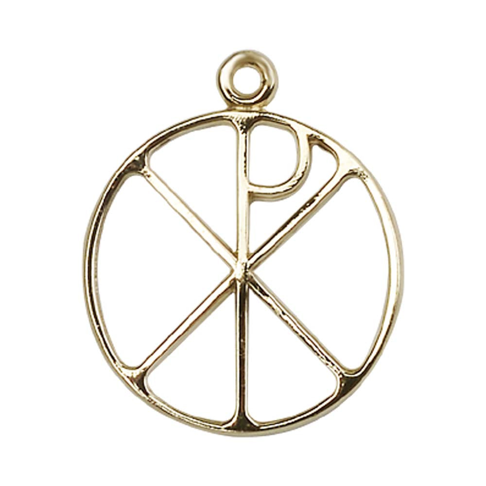 14kt Gold Guardian Angel Pendant - 2295KT