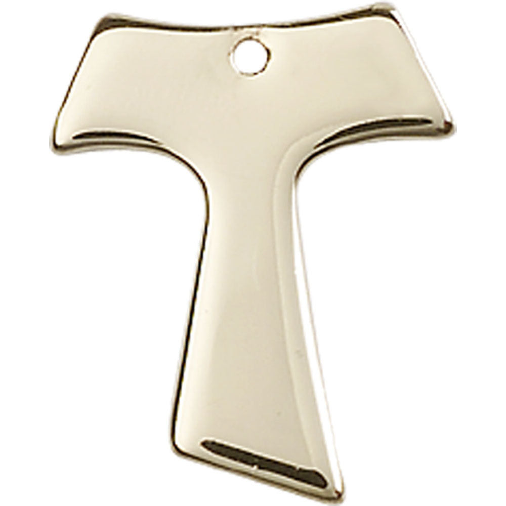14kt Gold Tau Cross Pendant - 3948KT