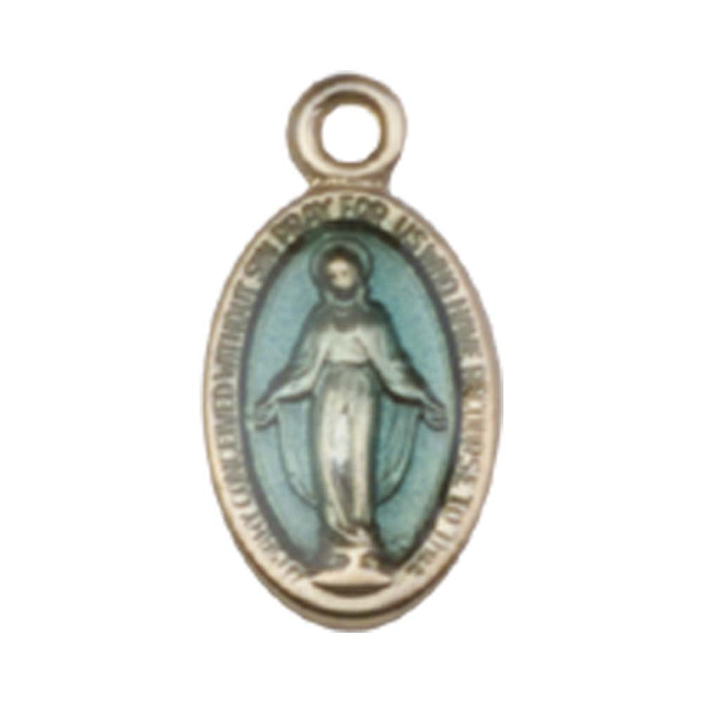 14kt Gold Miraculous Pendant - 4121EMKT