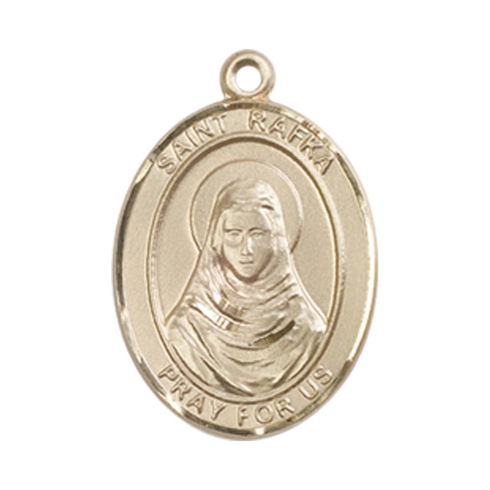 14kt Gold St. Rafta Medal - Medium