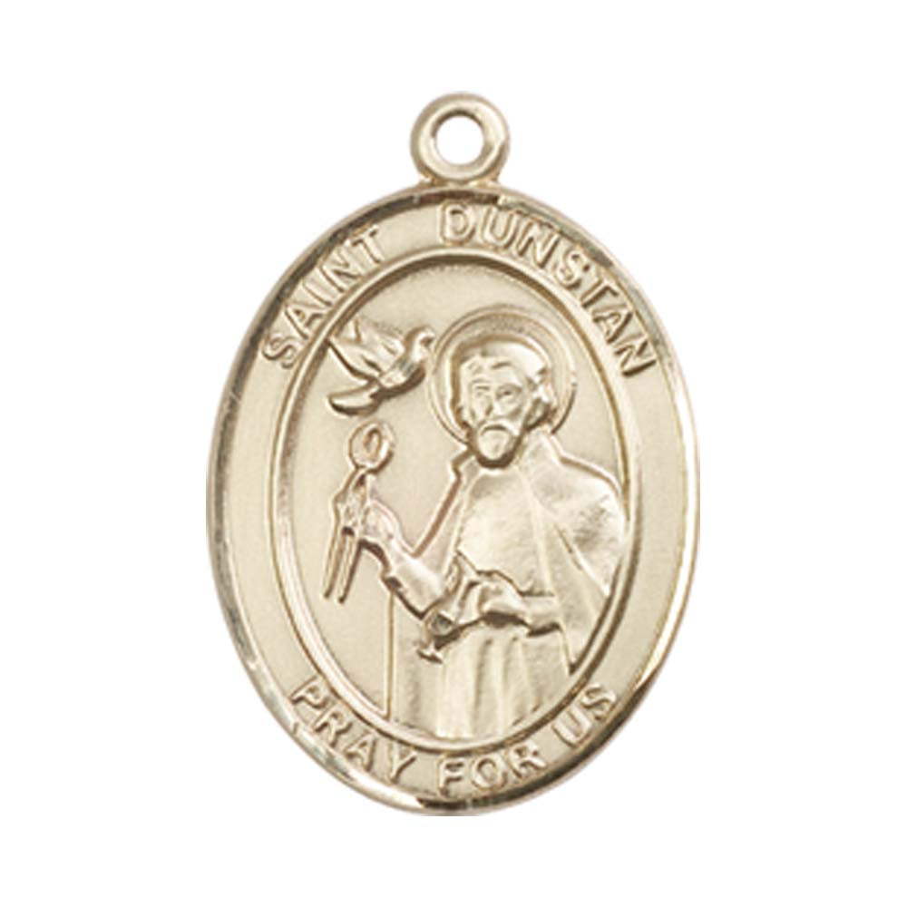 14kt Gold St. Dunstan Medal - Medium