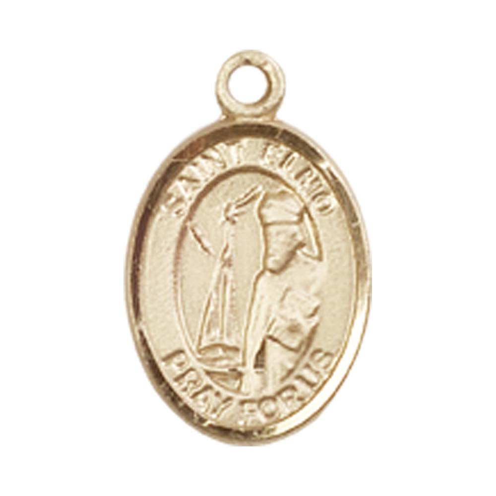 14kt Gold St. Elmo Medal - Small – Crosses & Medals