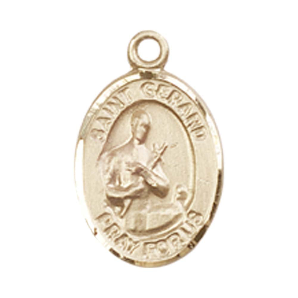 14kt Gold St. Gerard Majella Medal - Small – Crosses & Medals