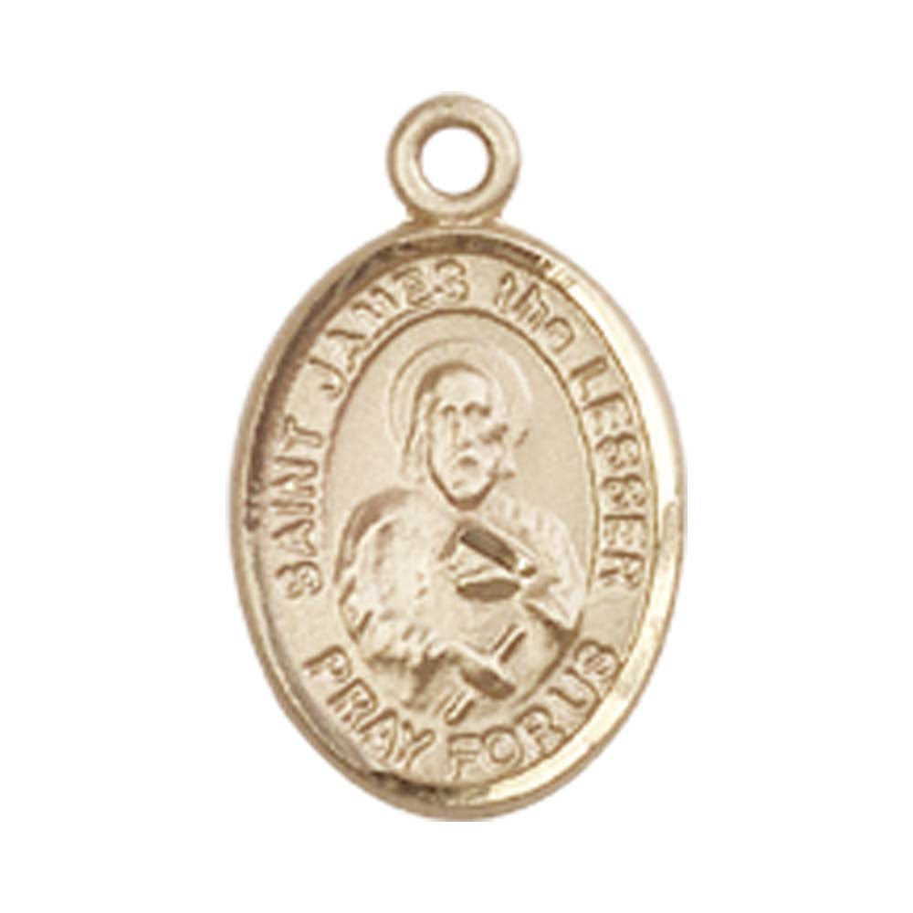 14kt Gold St. James the Lesser Medal - Small – Crosses & Medals